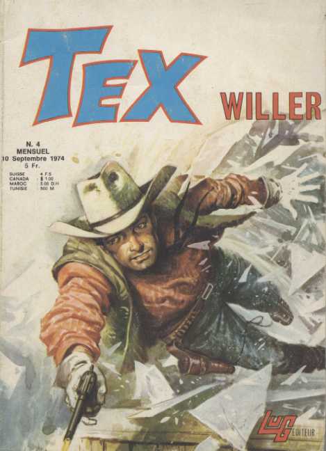 Scan de la Couverture Tex Willer n 4
